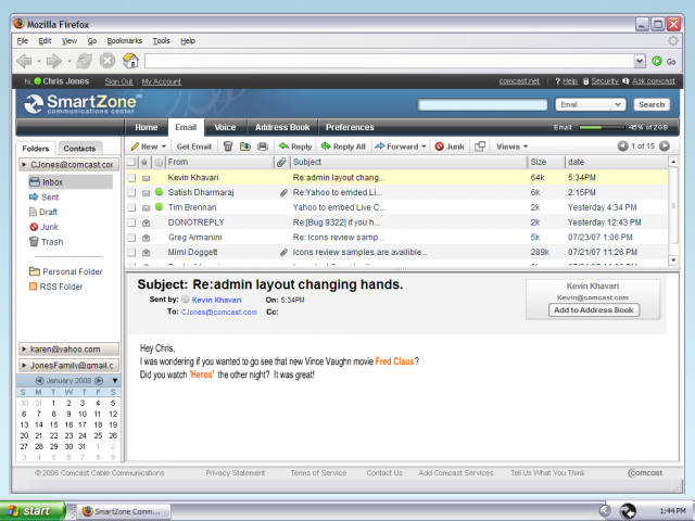 SmartZone: Email